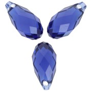 Gouttes Swarovski 6010 11x5.5 mm - Reinvented Dark Sapphire x4|raw }}