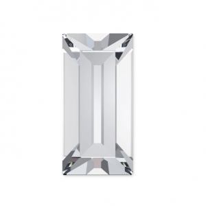 Cabochons baguettes Swarovski 4501 4x2 mm Crystal x8