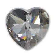 Coeur Swarovski 6228 28 mm Crystal Silver Night x1|raw }}