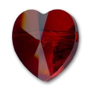 Coeur Swarovski 5742 10 mm Siam x1