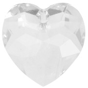 Coeur Swarovski 6215 18 mm - Crystal x1|raw }}
