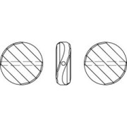 Perle Twist Swarovski 5621 14 mm Provence Lavender x1