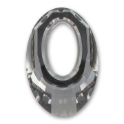 Pendentif Helios Swarovski 6040 20 mm Crystal Silver Night x1