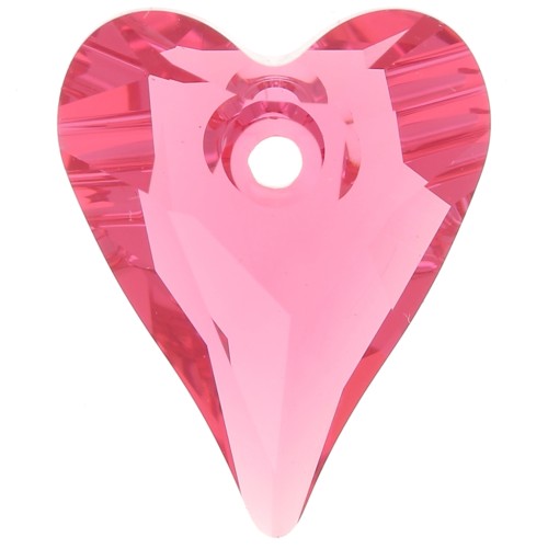 Coeur Swarovski Wild 6240 12 mm Indian Pink x1