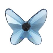Papillon Swarovski 2854  8 mm Denim Blue x1