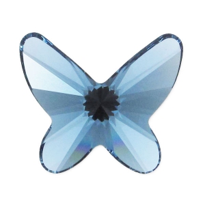 Papillon Swarovski 2854  8 mm Denim Blue x1