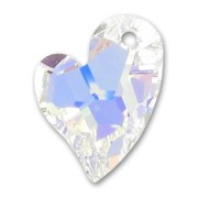 Coeur Swarovski Asymetrical 6261 27 mm Crystal AB x1|raw }}