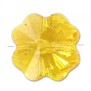 Trèfle Swarovski 5752 8 mm - Sunflower x1