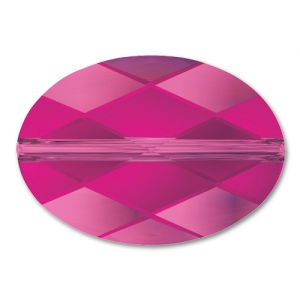 Ovale Swarovski 5050 14x10 mm Fuchsia x1