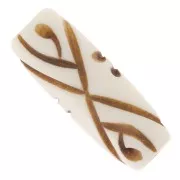 Cylindres décorés 24x9 mm x5