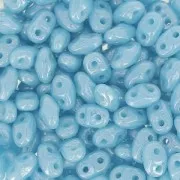 MiniDuo 2x4 mm Opaque Blue Turquoise Luster x10g