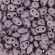 MiniDuo 2x4 mm Luster Metallic Amethyst Chalk x10g|raw }}