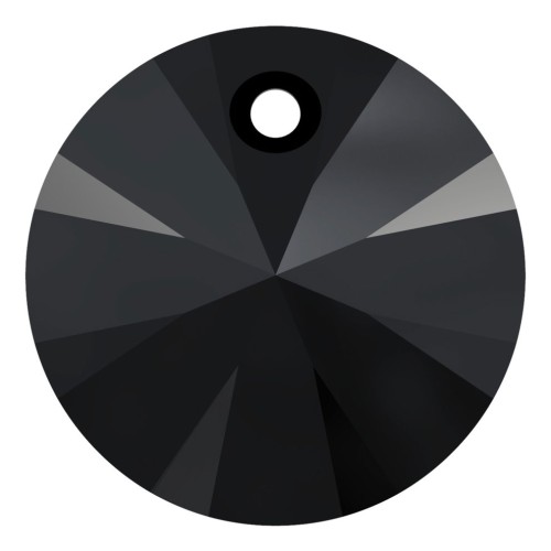 Pendentif Swarovski 6428 8 mm Jet x1