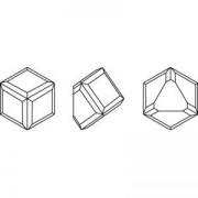 Cabochon Swarovski 4841 4 mm Crystal Vitrail Light x1