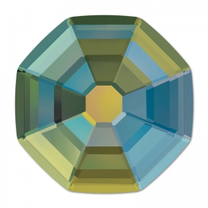 Solaris Swarovski 2611 10 mm Crystal Iridescent Green x1