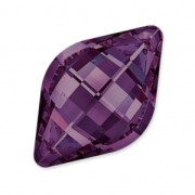 Cabochon Swarovski 4230 Lemon 14x9 mm Amethyst x1