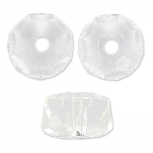 Rondelles Swarovski 5045 6 mm Crystal  x6