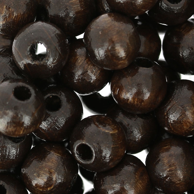 Perles En Bois Rondes 30 Mm – Lot De 30 Sans Trou – Pour Bricolage, Peinture, Décoration – Enfants Et Créatifs