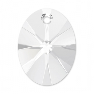 Mni oval Pendant Swarovski 6028 8 mm Crystal x1