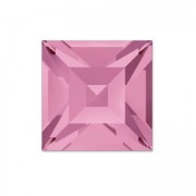 Cabochons carrés Swarovski 4428 2 mm Light Rose x10