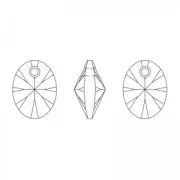 Mni oval Pendant PureCrystal 6028 8 mm Crystal AB x1