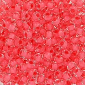 Perles rocailles Preciosa 9/0 2.5 mm - Crystal Cranberry x20g