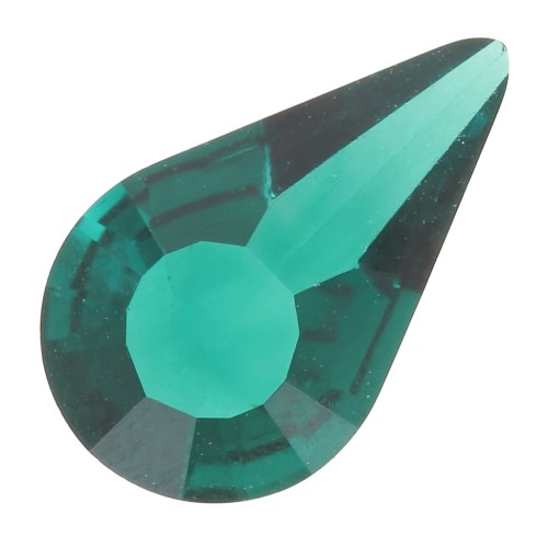 Cabochon Swarovski 4328 10x6 mm - Emerald Ignite x1