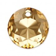 Pendentif Swarovski 6430 8 mm Crystal Golden Shadow x1