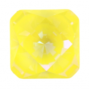 Cabochon Carré Swarovski 4499 6 mm Crystal Sunshine DeLite x1