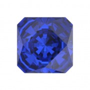 Cabochon Carré Swarovski 4499 6 mm Majestic Blue x1