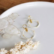 Perles nacrées Swarovski Grain de riz - 5824 4 mm Gold Pearl x20