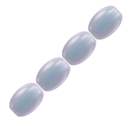 Perles nacrées Swarovski Grain de riz 5824 4mm Iridescent Dreamy Blue Pearl x20