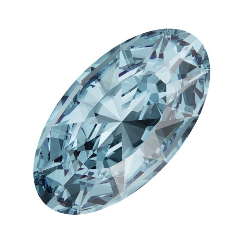 Cabochon Swarovski 4162 14x7.5 mm Aquamarine x1