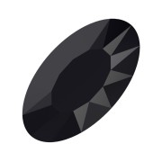 Cabochon Swarovski 4162 14x7.5 mm Jet x1