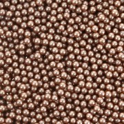 Perles rondes sans trou - mini boules Swarovski - 5809 1.5 mm Rose Gold Pearl x50|raw }}