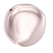 Baroque nacrée Swarovski 5842 perle plate irrégulière 14 mm Rosaline Pearl x1