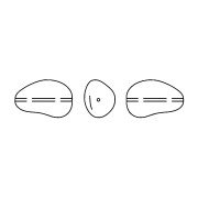 Baroque nacrée Swarovski 5843 perle goutte irrégulière 16 mm Cream Pearl x1