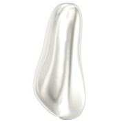 Baroque nacrée Swarovski 5844 perle ovale irrégulière 14 mm White Pearl x1|raw }}