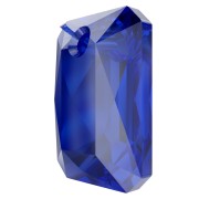 Pendentif Swarovski 6435 11.5x8 mm - Majestic Blue x1