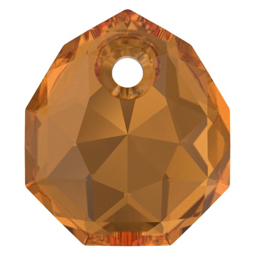 Pendentif Swarovski 6436 Majestic Pendant 11.5 mm - Light Amber x1