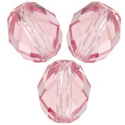 Olives Briolettes Swarovski 5044 perles olives 5x4 mm - Light rose x10|raw }}