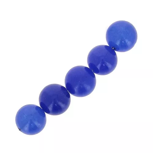 Perle Agate Bleue 12 mm x1