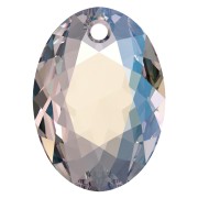Pendentif Swarovski 6438 Elliptic Cut Pendant 9 mm - Crystal Shimmer x1