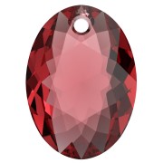 Pendentif Swarovski 6438 Elliptic Cut Pendant 11.5 mm - Scarlet x1
