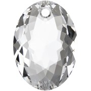 Pendentif Swarovski 6438 Elliptic Cut Pendant 16 mm - Crystal x1|raw }}