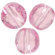 Perle ronde plate -  8 mm - Thin Round Swarovski 5034  - Light Rose x1|raw }}
