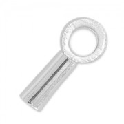Embouts pour cordon 1,3 mm en Argent 925 x4|raw }}