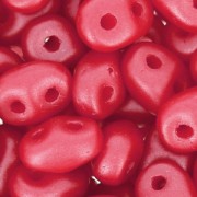 SuperDuo 2,5x5 mm Pastel Dark Rose x10g