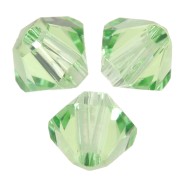 Toupies en cristal Swarovski 5328 3 mm - Reinvented Peridot x50