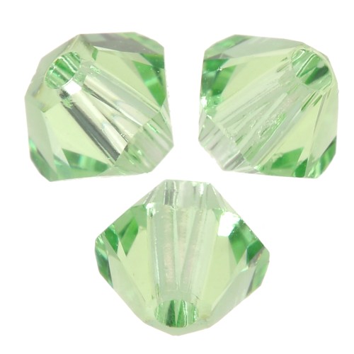 Toupies en cristal Swarovski 5328 3 mm - Reinvented Peridot x50